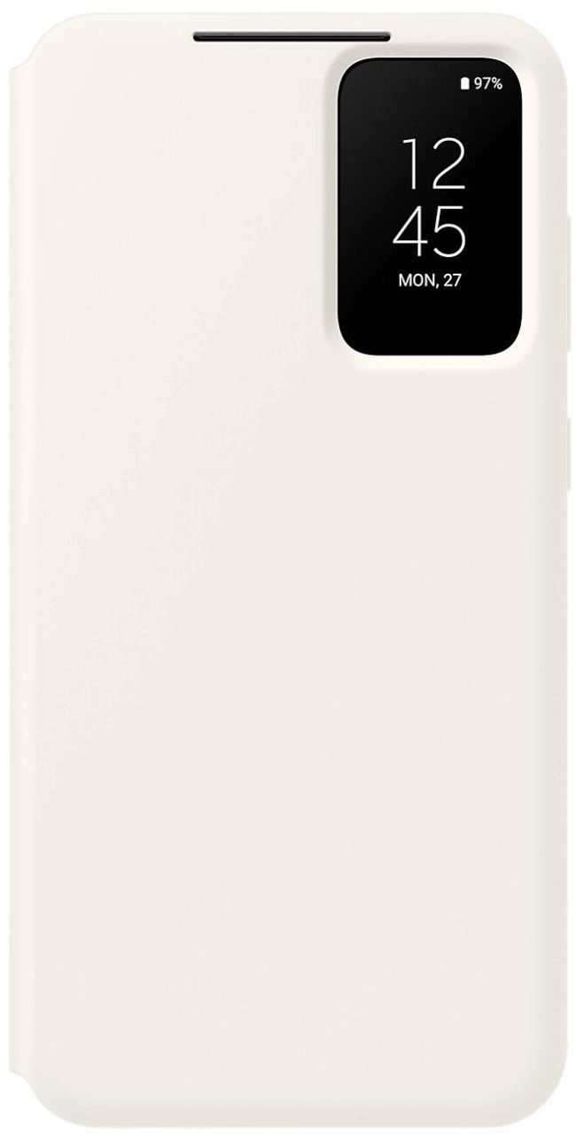 Samsung Smart View Wallet Case für Galaxy S23+ (Creme)