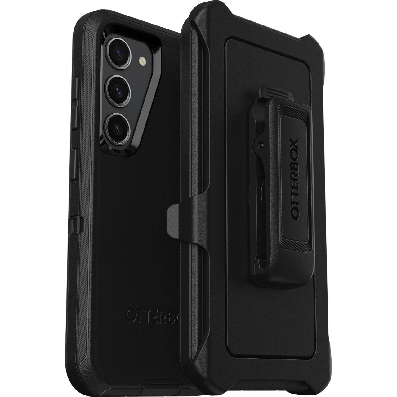 OtterBox Defender Series Schutzhülle für Samsung Galaxy S23 (Schwarz) - Bulk/ProPack