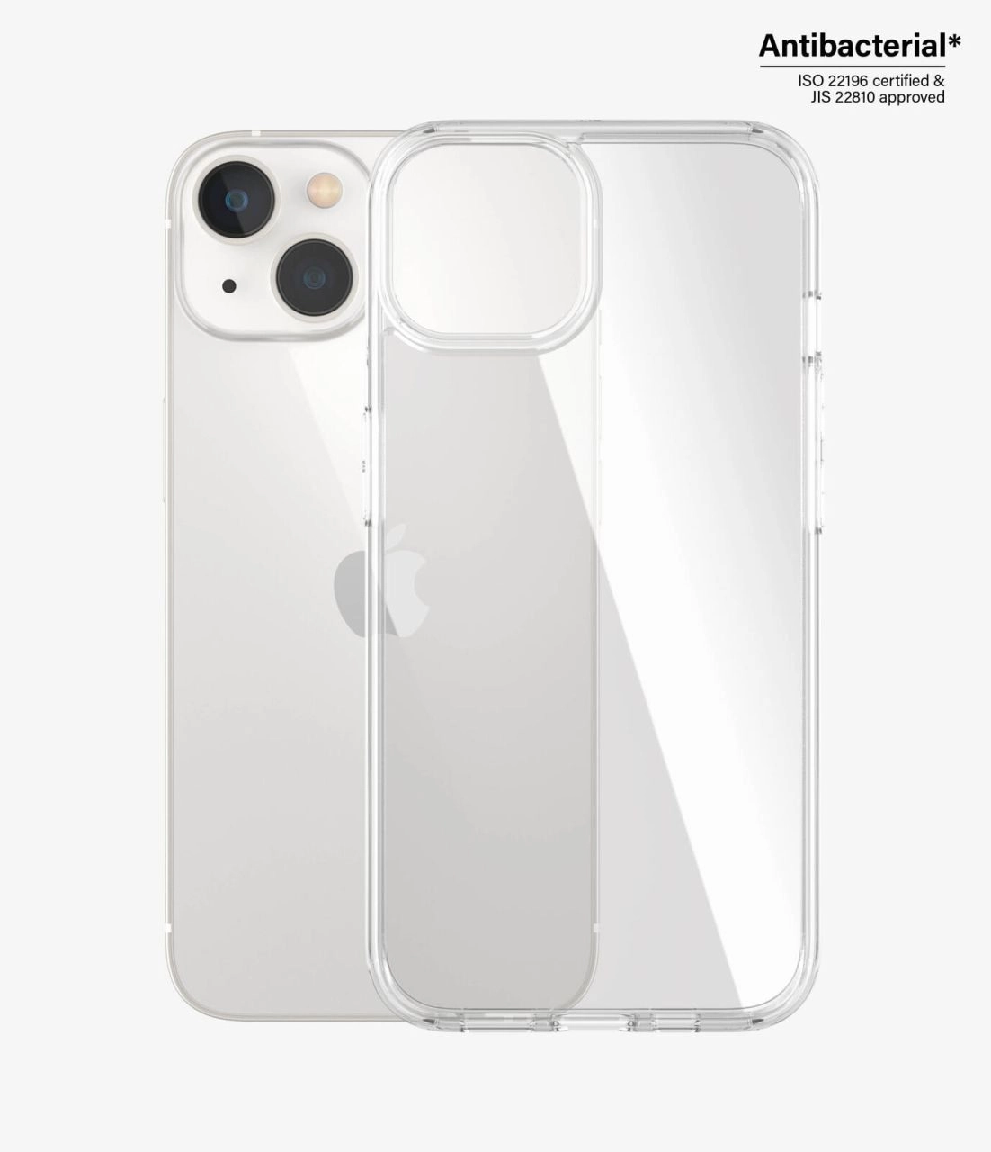 PanzerGlass HardCase für iPhone 14 / 13, transparent