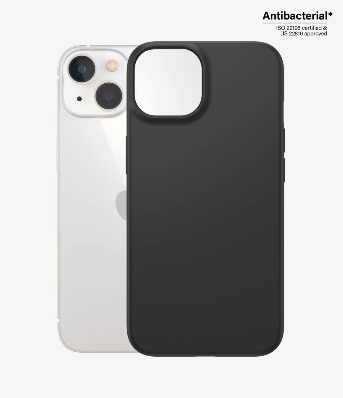 PanzerGlass Case für iPhone 13/14, schwarz