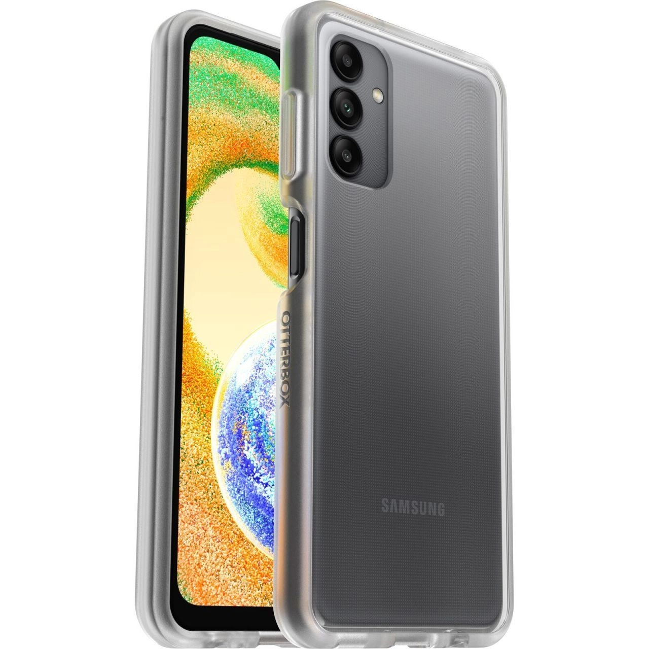 OtterBox React Series Schutzhülle für Samsung Galaxy A04s (Transparent)