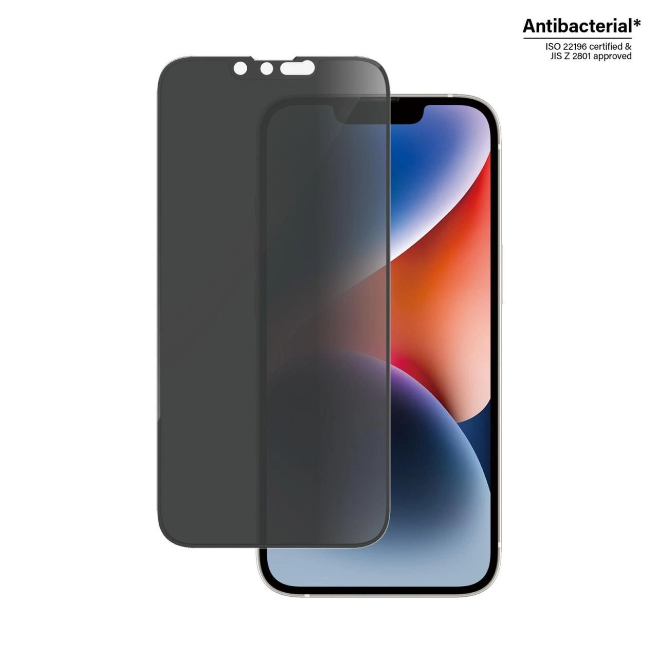 PanzerGlass Ultra-Wide Fit Privacy für Apple iPhone 13, iPhone 13 Pro, iPhone 14