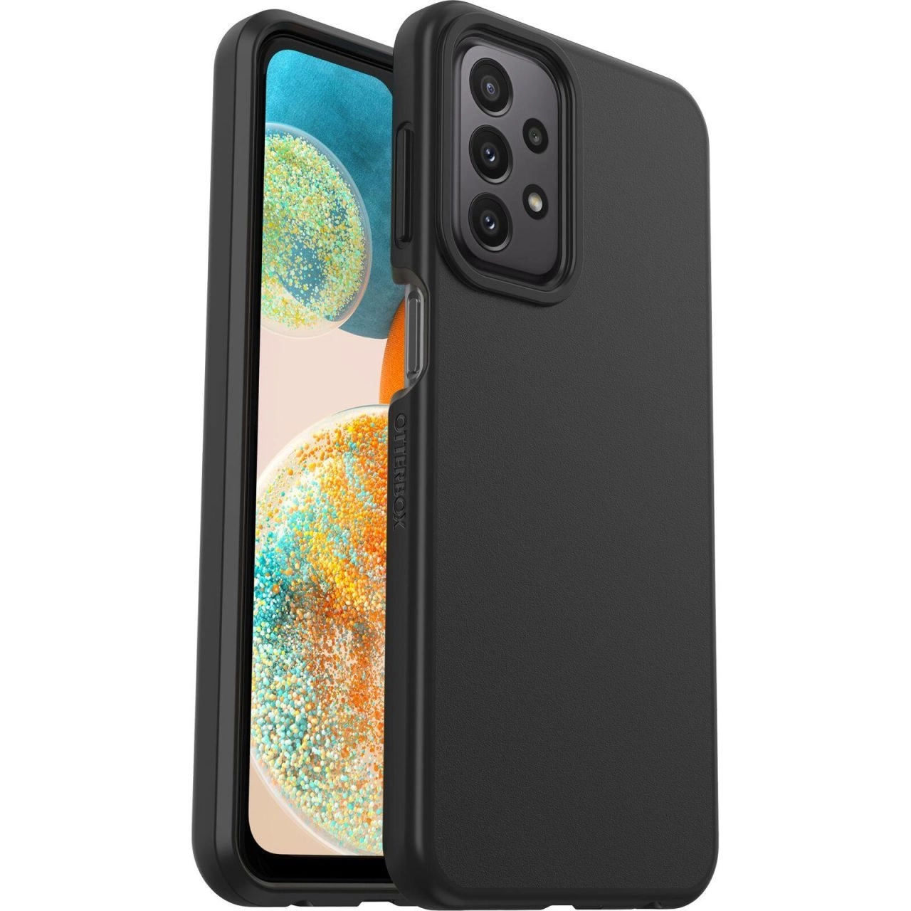 OtterBox React Series Schutzhülle für Samsung Galaxy A23 5G (Schwarz)