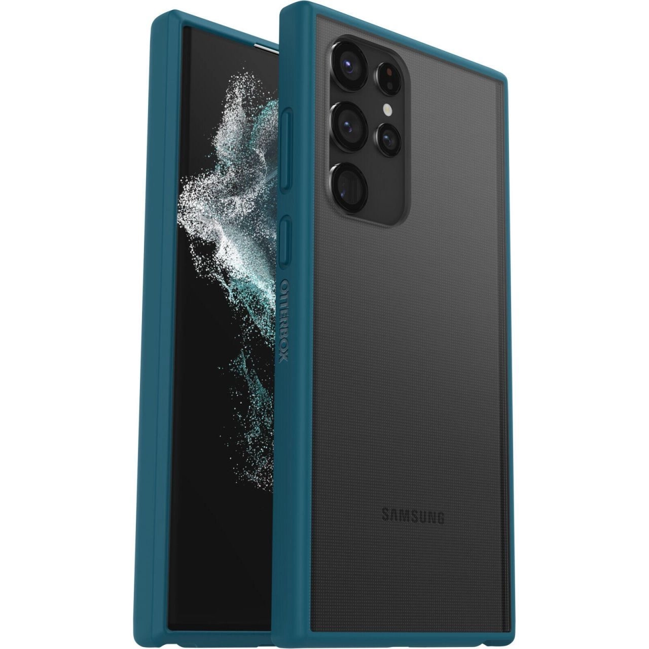 OtterBox React Series Schutzhülle für Samsung Galaxy S22 Ultra (Blau)