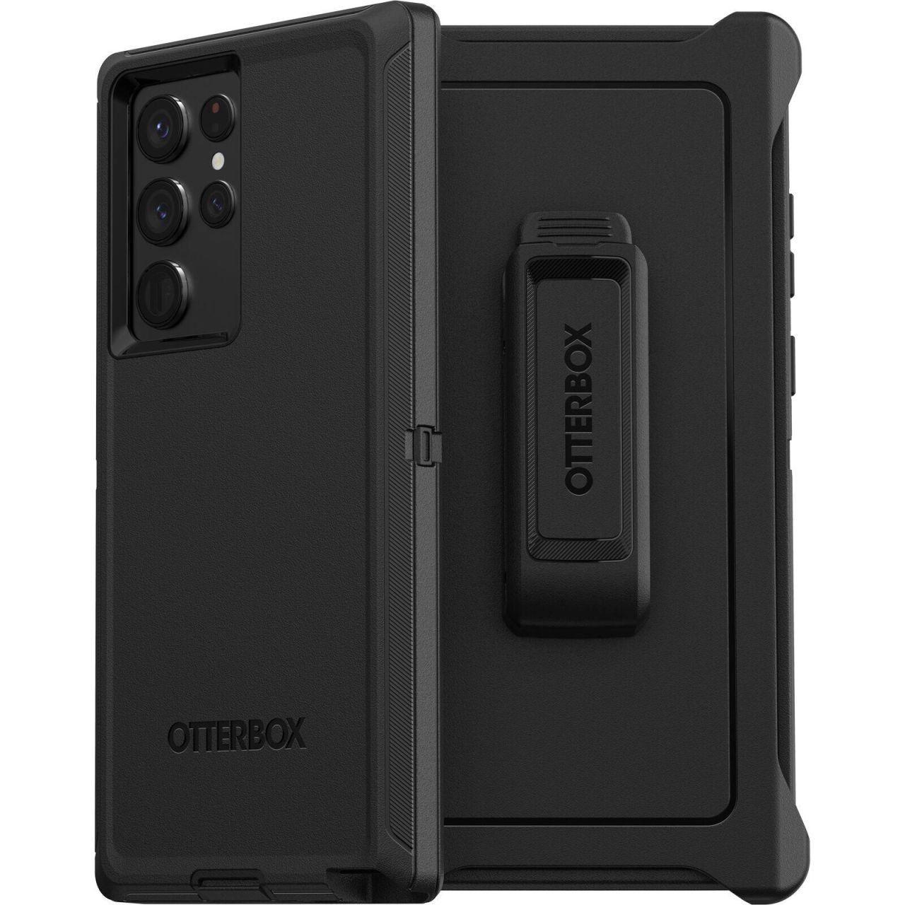 OtterBox Defender Series Schutzhülle für Samsung Galaxy S22 Ultra (Schwarz)