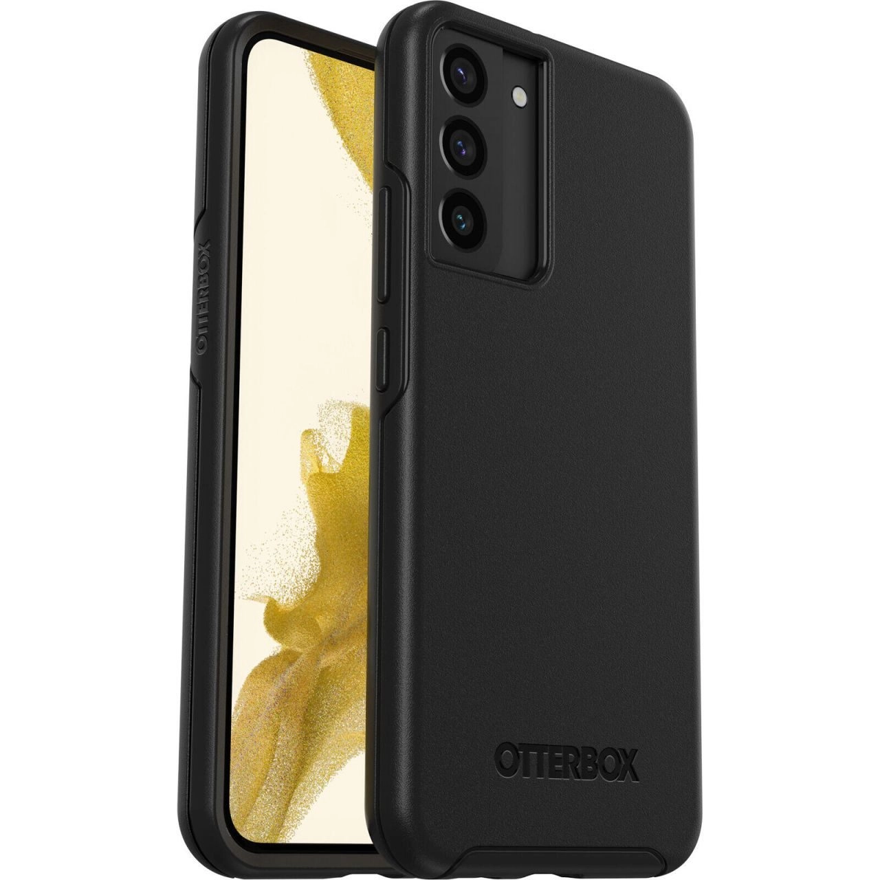 OtterBox Symmetry Series Schutzhülle für Samsung Galaxy S22+ (Schwarz)