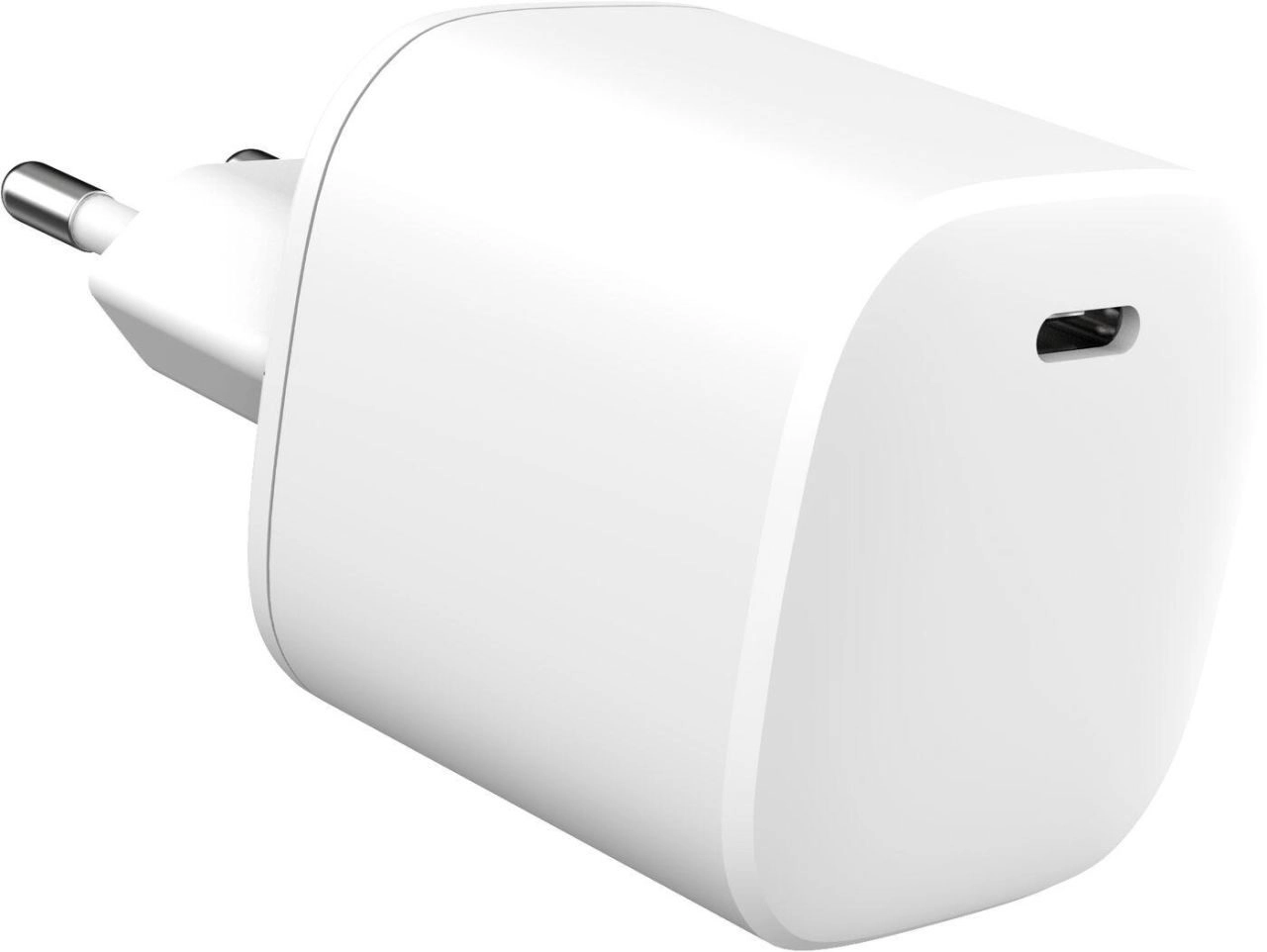 eSTUFF Home Charger USB-C PD 45W GaN, EU Plug - White