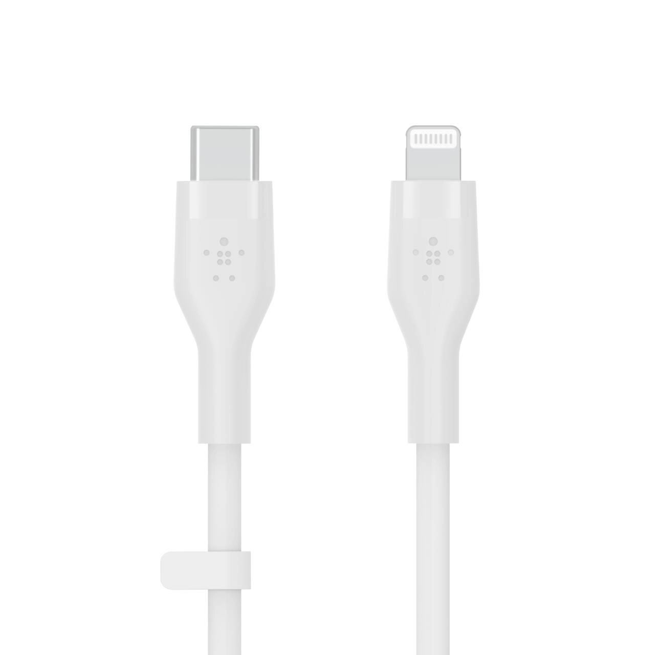 Belkin BoostCharge Flex USB-C Kabel mit Lightning Connector (3m, Weiß)