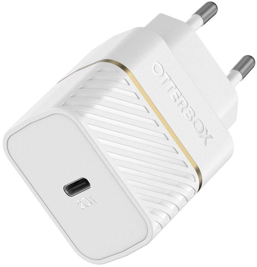 OtterBox 20 Watt Schnellladegerät mit USB-C (Weiß)