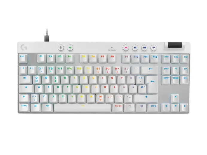 PRO X TKL RAPID Gaming-Tastatur, Weiß