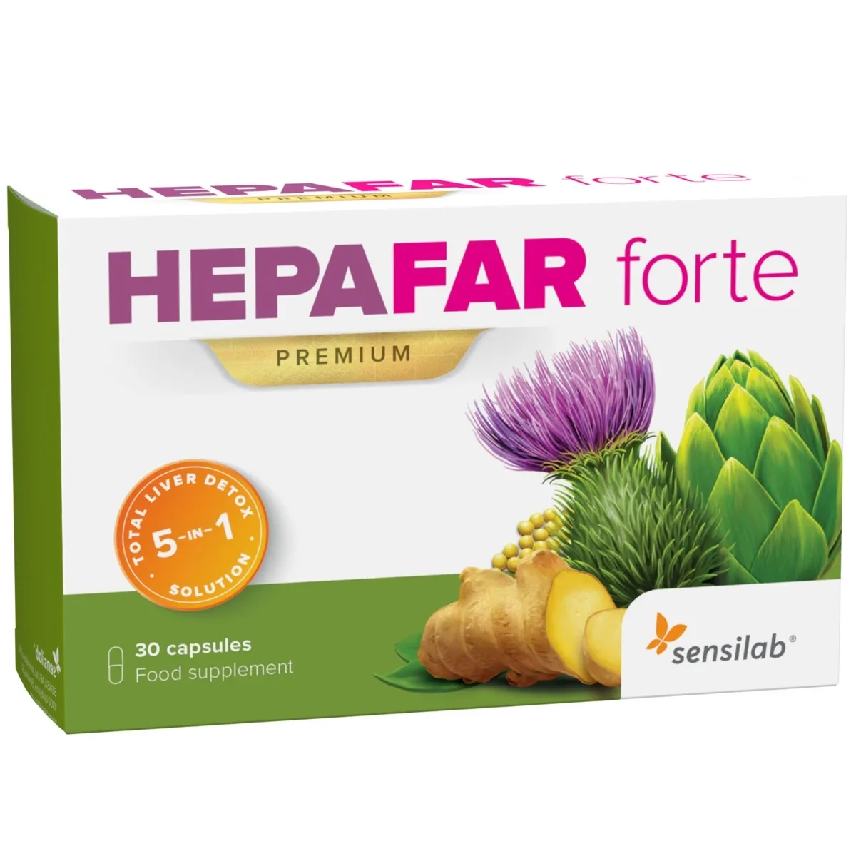 Hepafar Forte PREMIUM Mariendistel-Kapseln