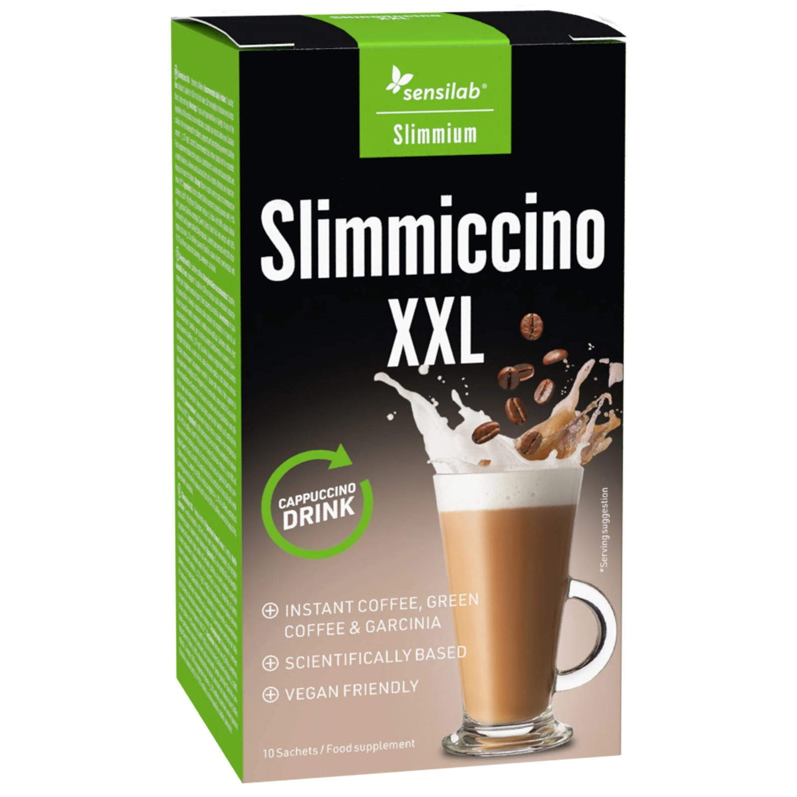 Slimmiccino XXL – Kaffee zum Abnehmen mit grünem Kaffee