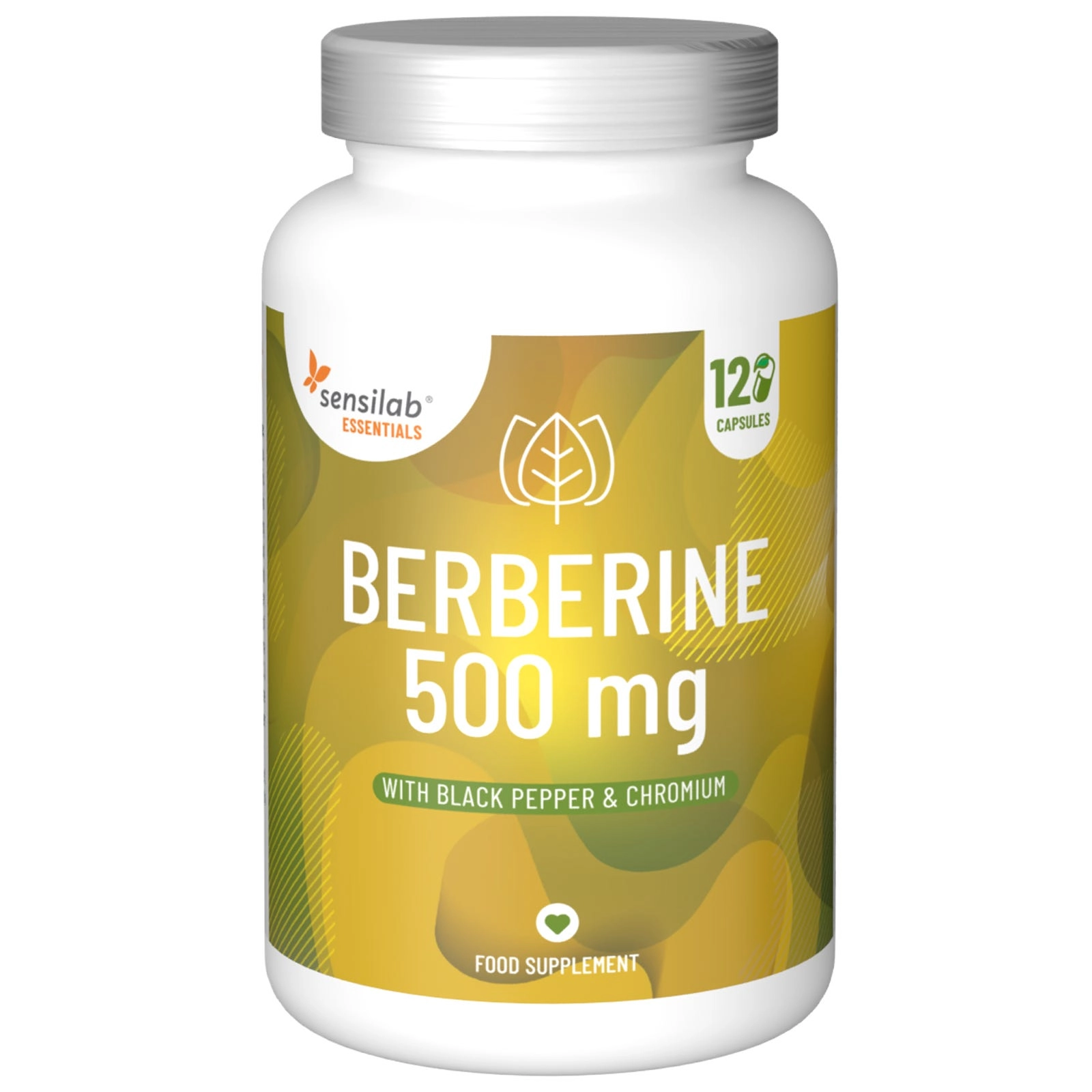 Essentials Berberin 500 mg, HCI 97 % hochdosiert – vegan, 120 Kapseln