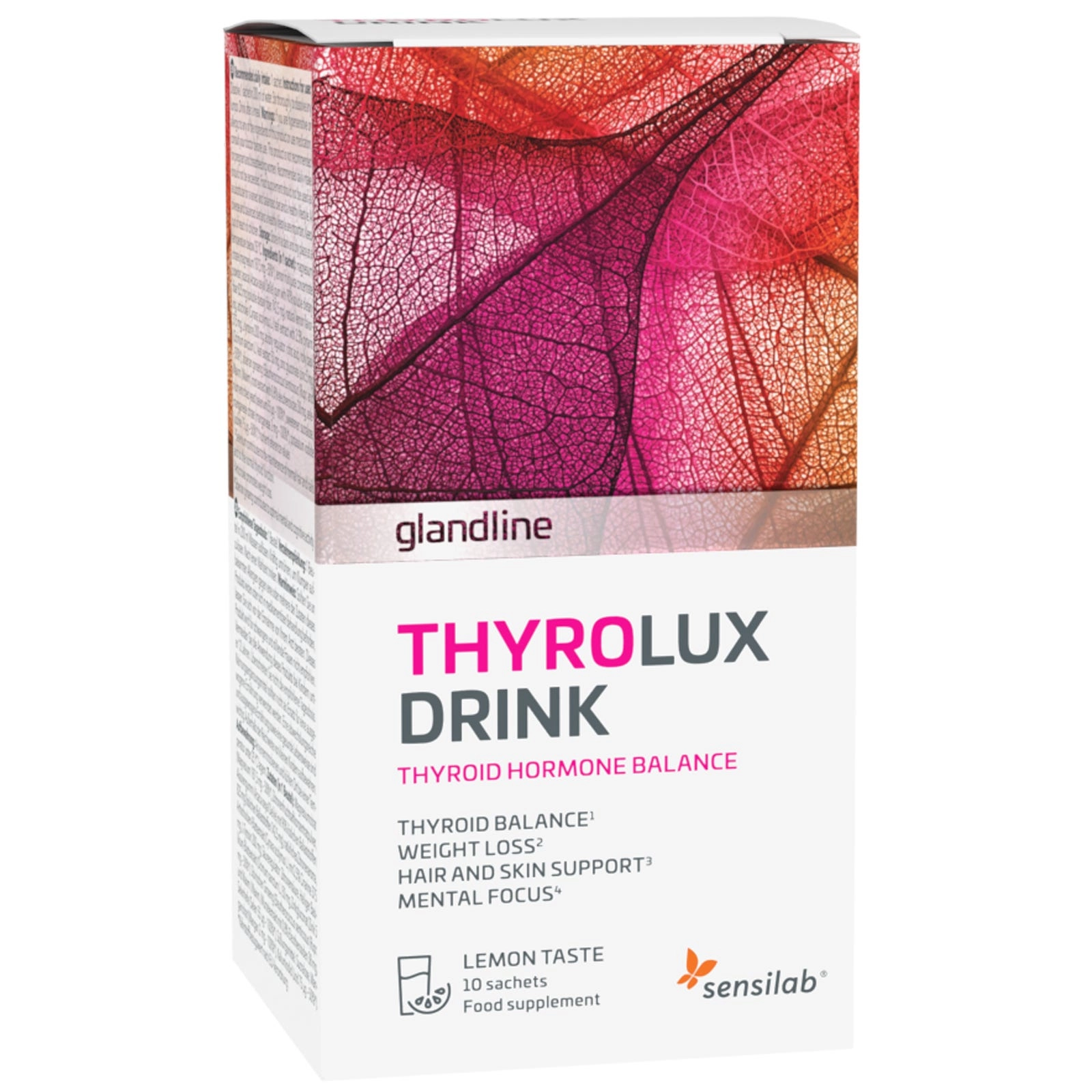 ThyroLux Drink für eine Schilddrüsenunterfunktion, mit Jod, hormonfrei