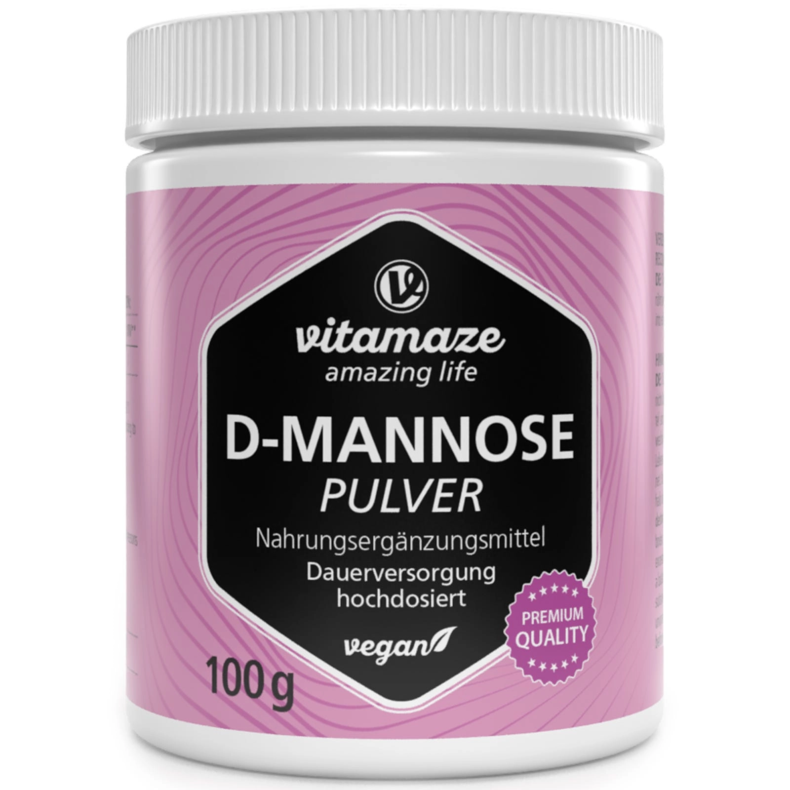 D-Mannose Pulver vegan, 100 g