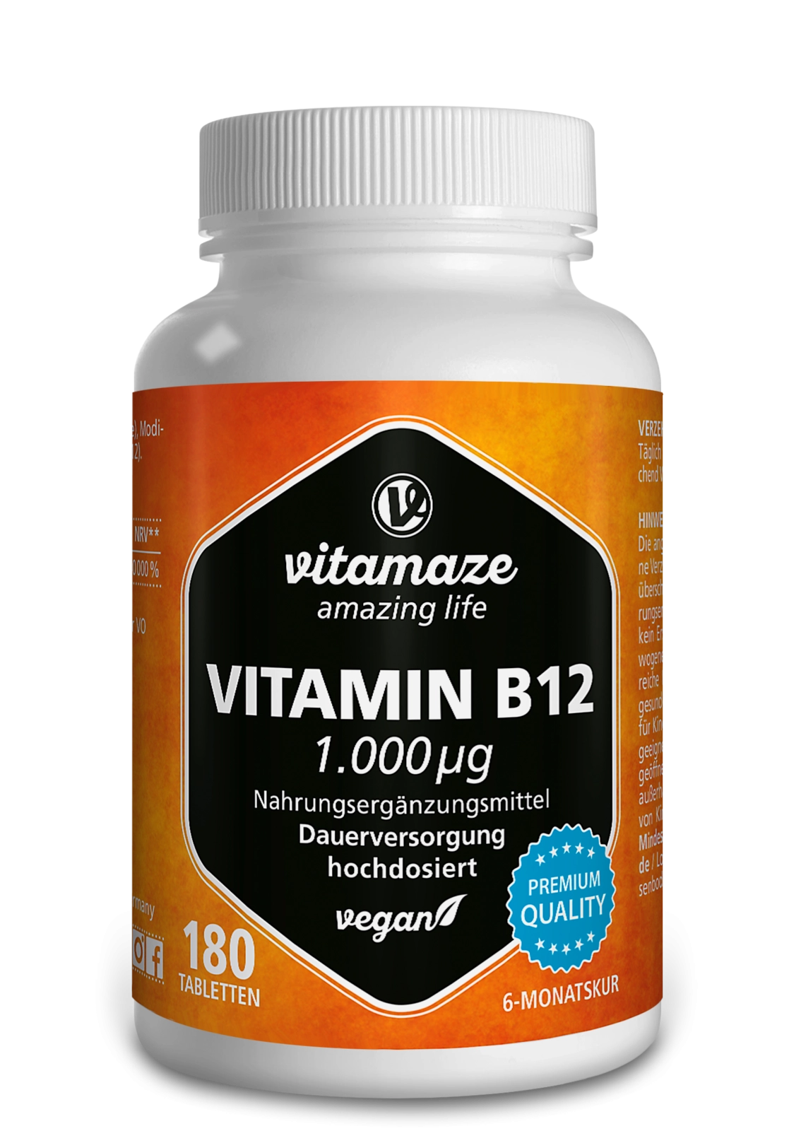 Vitamin B12 1.000 µg hochdosiert