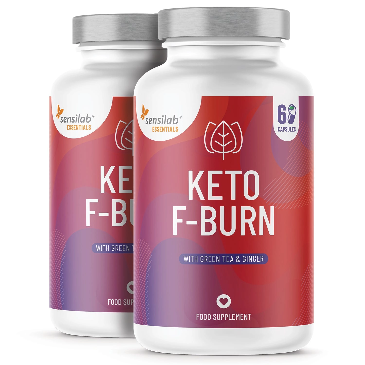 Essentials Keto F-Burn 1+1 GRATIS hochdosiert – vegan, 120 Kapseln