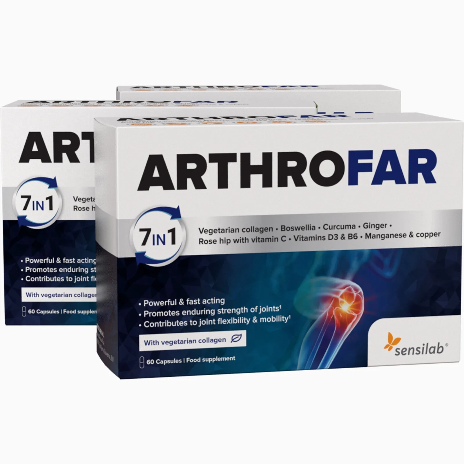 ARTHROFAR – mit Kollagen und Glucosamin (Ovomet®) 3er -Pack