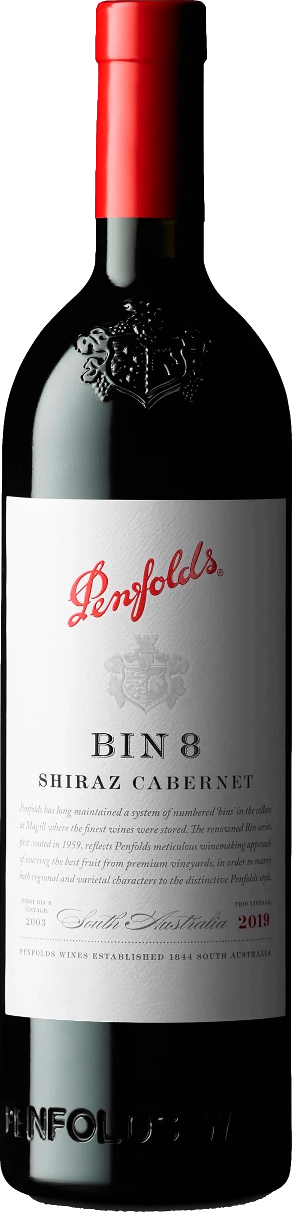 Penfolds Bin 8 Cabernet Shiraz 2019