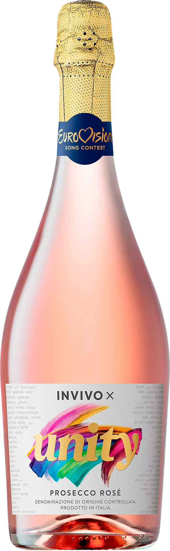 Invivo X Unity Prosecco Rose