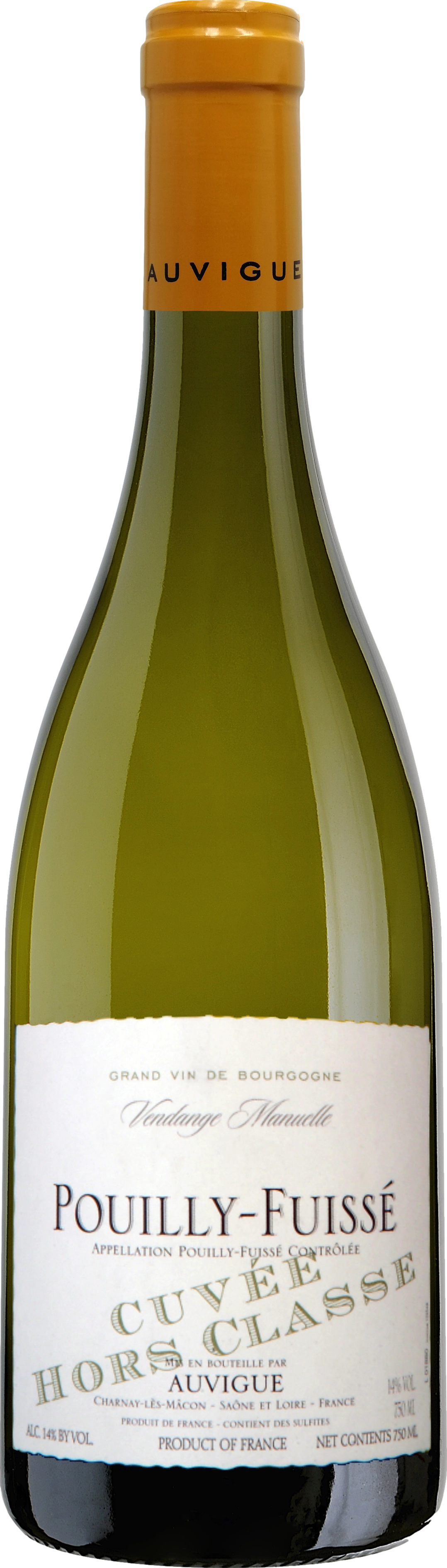 Auvigue Pouilly-Fuisse Hors Classe 2021