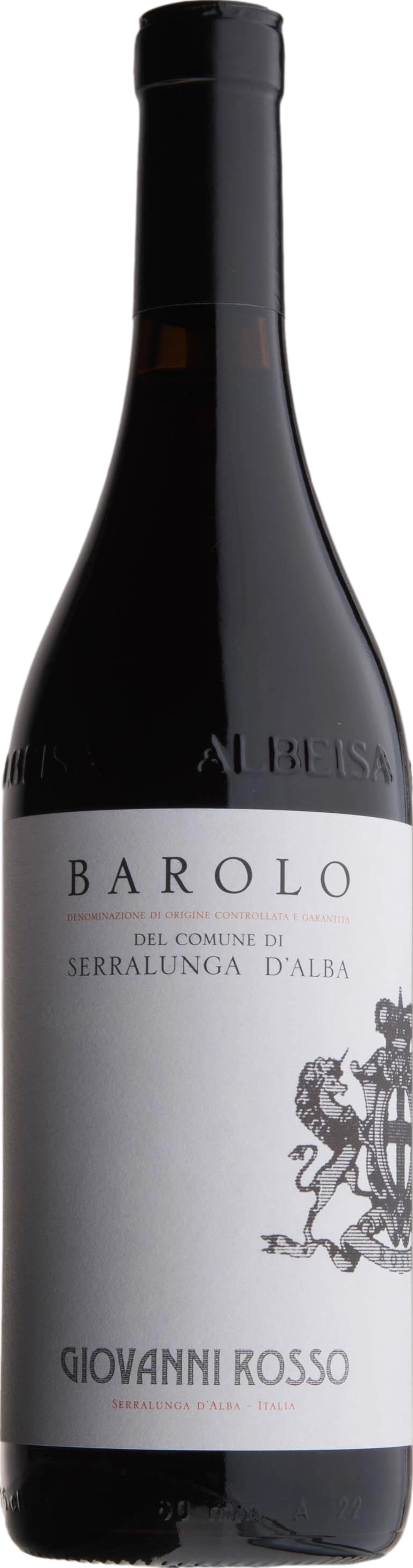 Giovanni Rosso Barolo del Comune di Serralunga d'Alba 2019