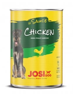 JosiDog Stücke in Sauce mit Geflügel