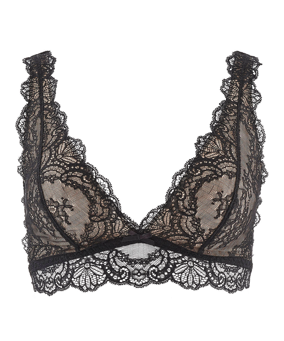 Danse des Sens Triangel-Bralette Schwarz