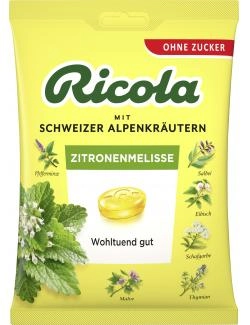 Ricola Zitronenmelisse ohne Zucker