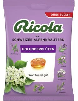 Ricola Holunderblüten ohne Zucker