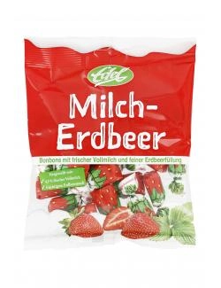 Edel Vollmilch-Erdbeer Bonbons