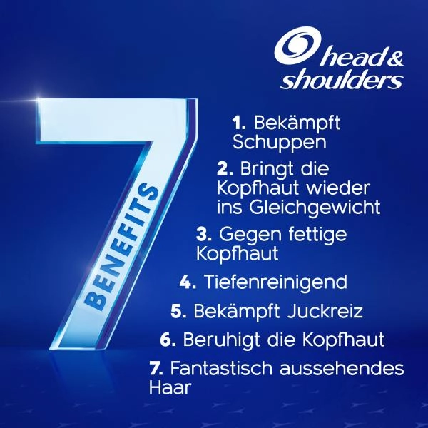 Head & Shoulders Anti-Schuppen Shampoo 7in1 Advanced Anti-Haarverlust