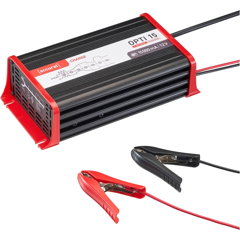 Accurat Opti 15 15A/12V 7-Stufen Batterieladegerät