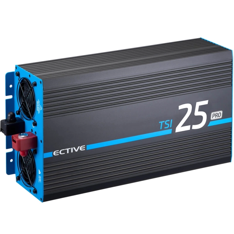 ECTIVE TSI 25 PRO 2500W/12V Sinus-Wechselrichter mit Netzvorrangschaltung