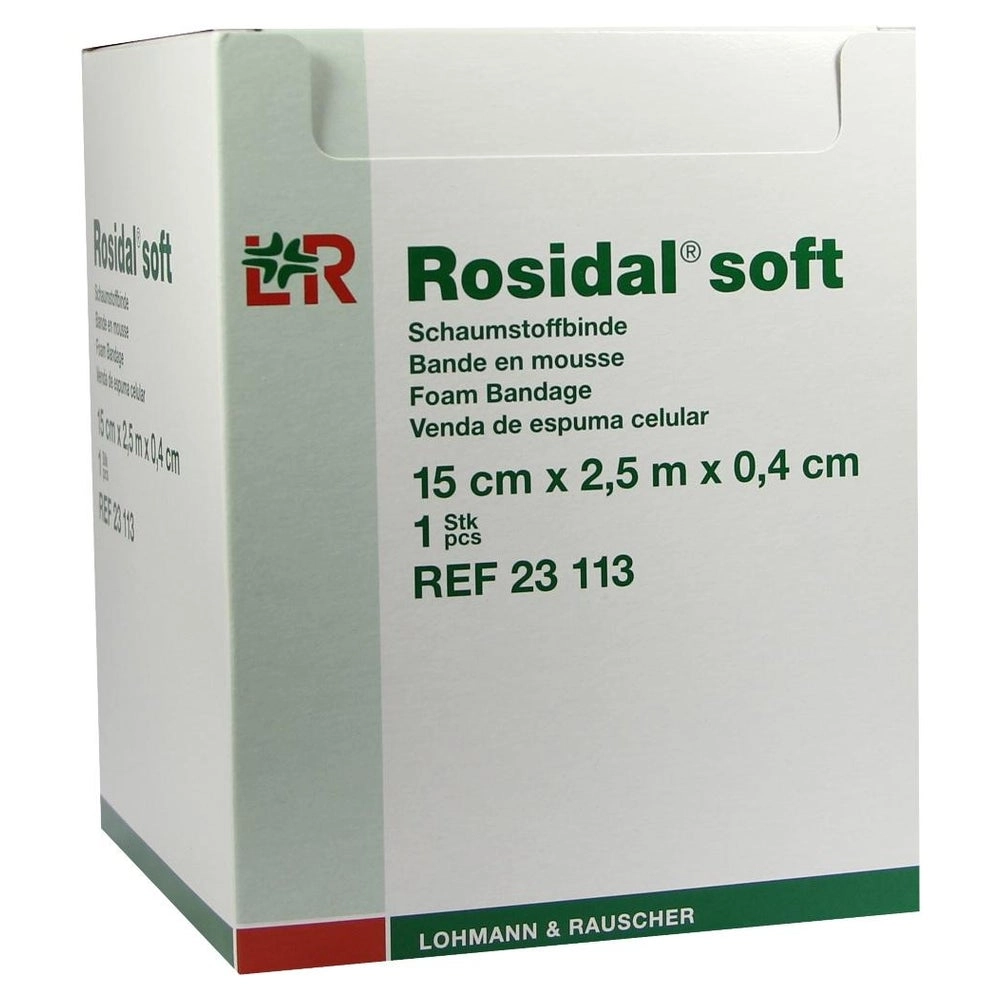 Rosidal Soft Binde 15x0,4 cmx2,5 m 1 St