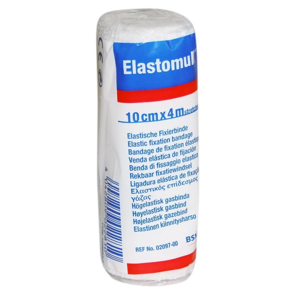 Elastomull 4mx10cm 2097 elastische Fixierbinde 1 St