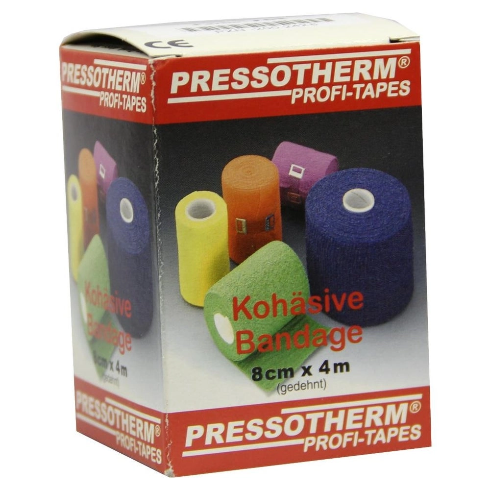 Pressotherm Kohäsive Bandage 8 cmx4 m ro 1 St