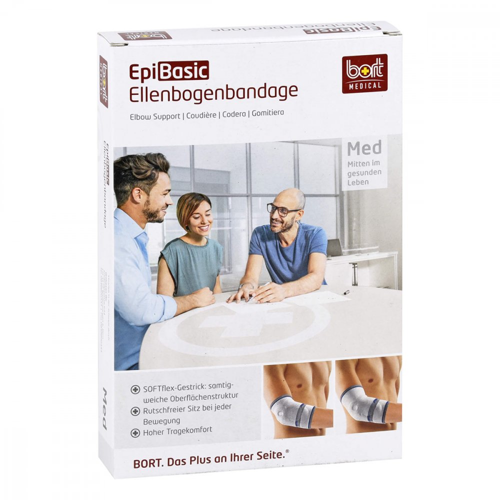 BORT Epibasic Bandage S schwarz 1 St