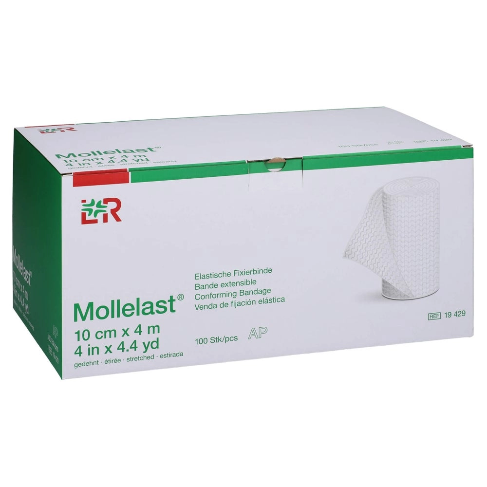 Mollelast Binden 10 cmx4 m weiß lose 100 St