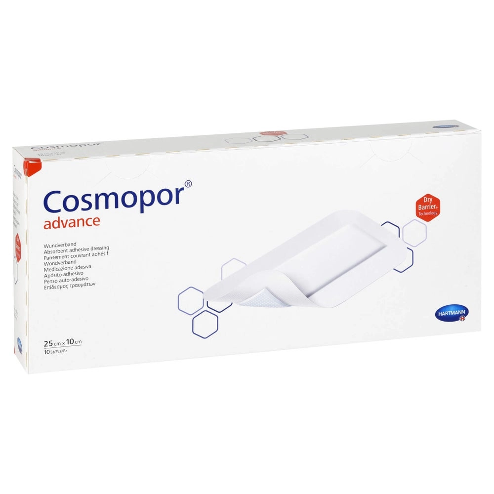 Cosmopor Advance Wundverband 10x25 cm 10 St