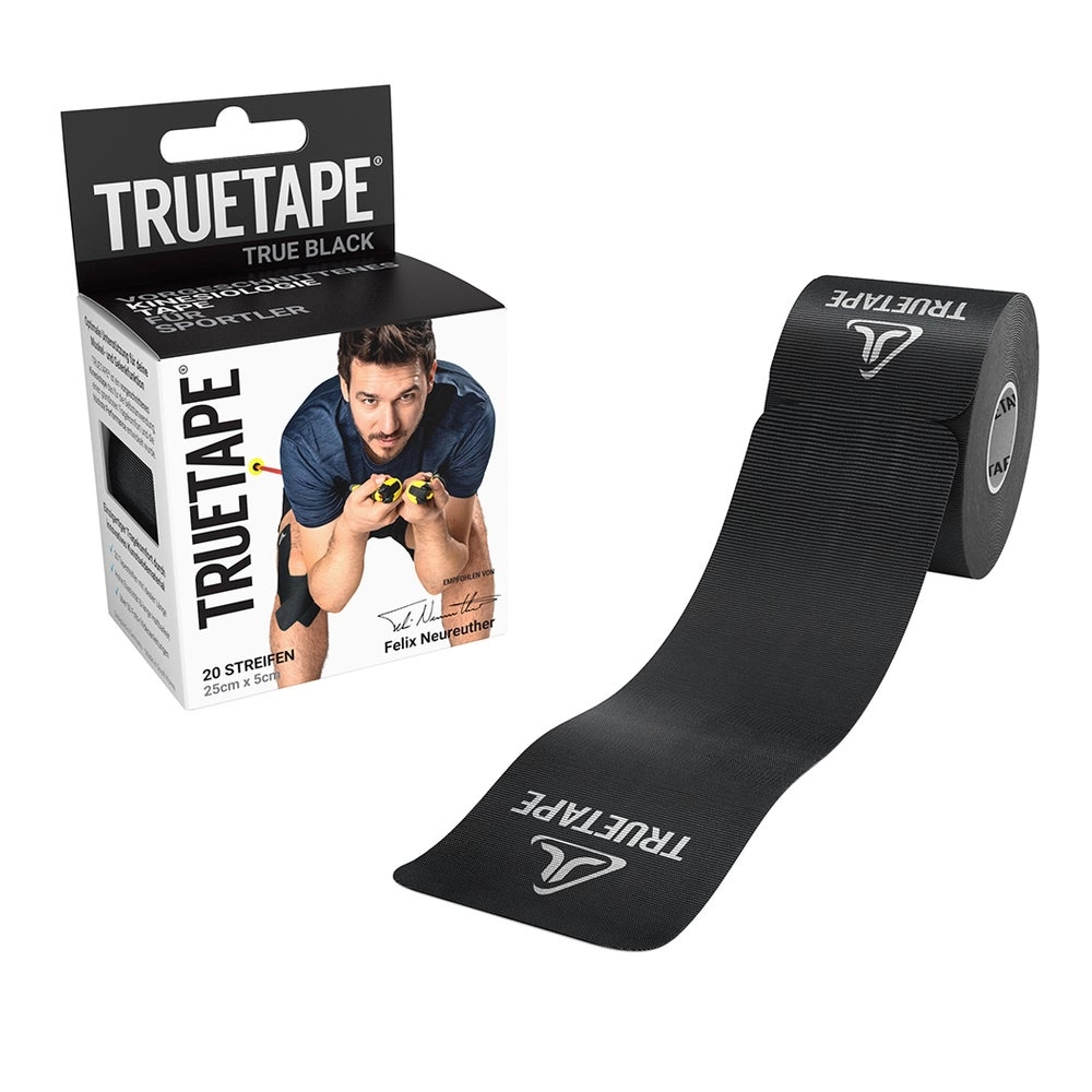 Kinesiotape TRUETAPE Schwarz 1 St