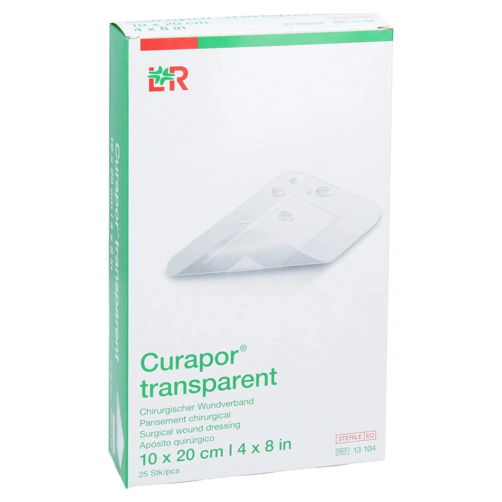 Curapor Wundverband Steril transparent 1 25 St