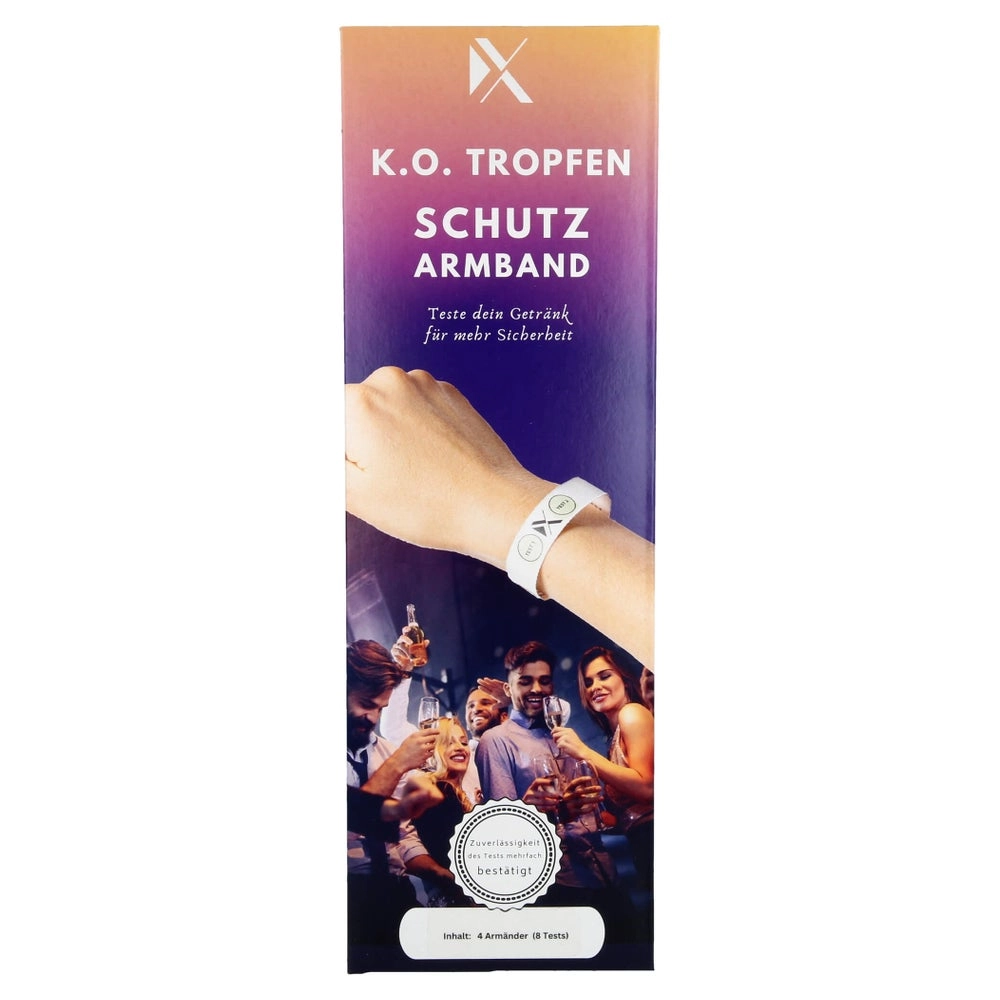 Xantus K.o.tropfen Schutz-armband 4 St