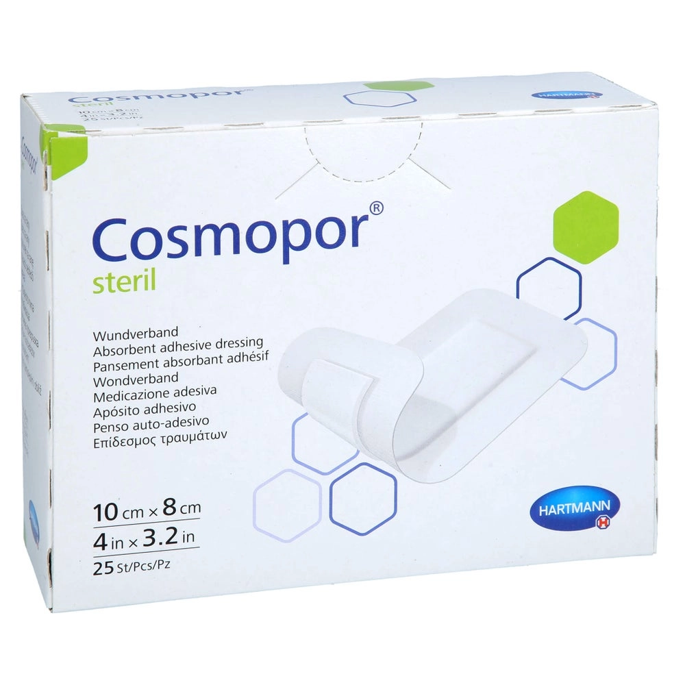 Cosmopor Steril Wundverband 8x10 cm 25 St