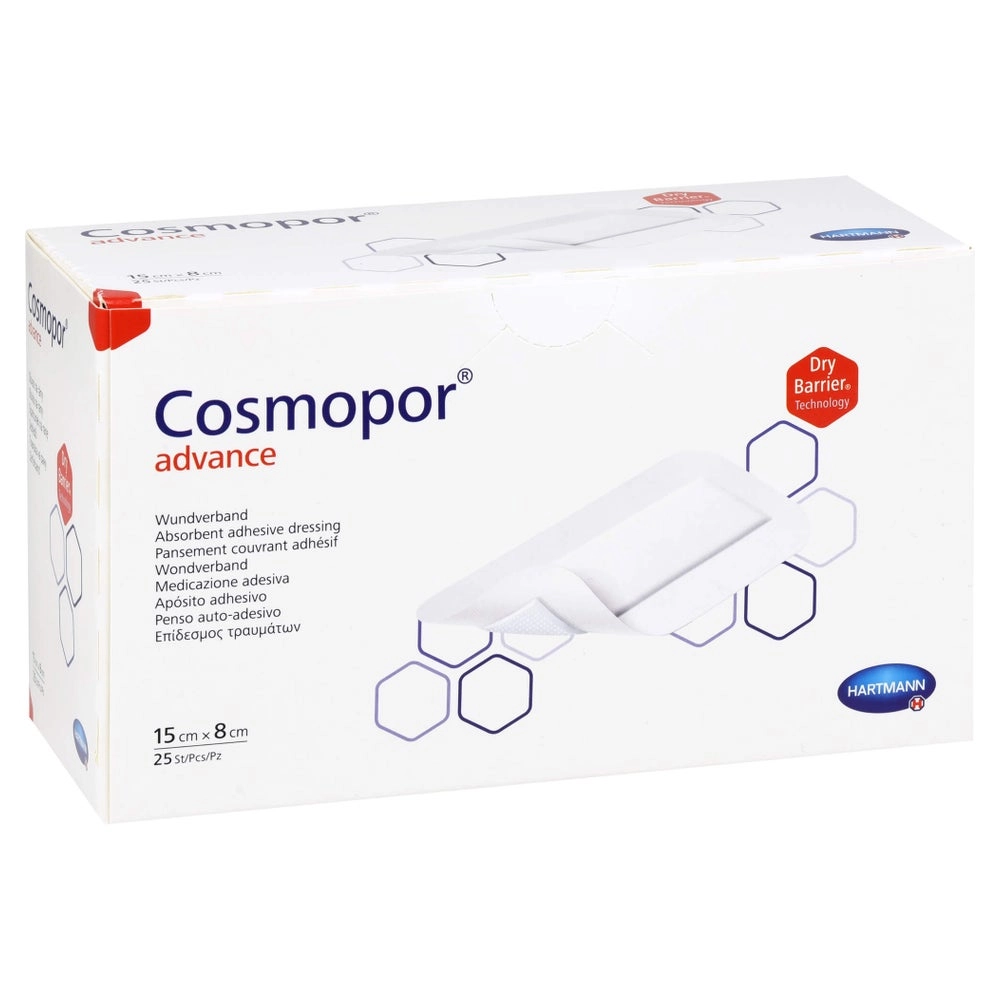 Cosmopor Advance Wundverband 8x15 cm 25 St