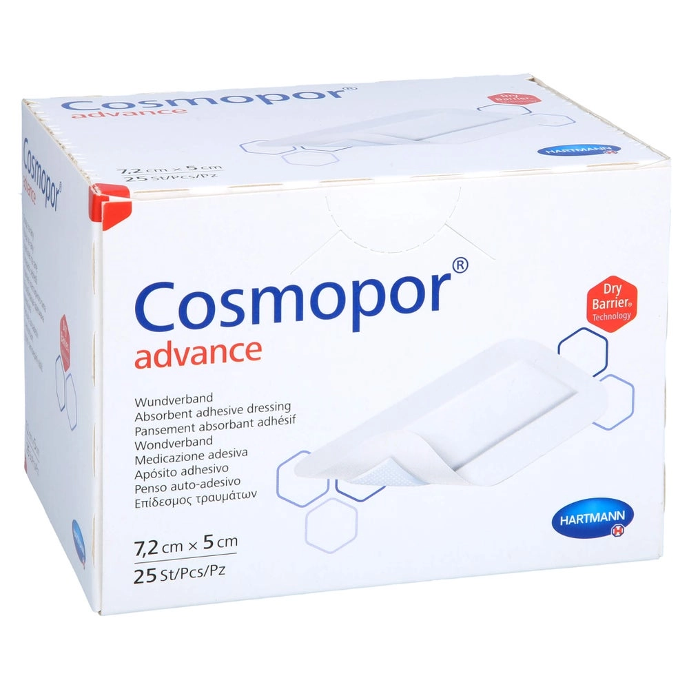 Cosmopor Advance Wundverband 5x7,2 cm 25 St