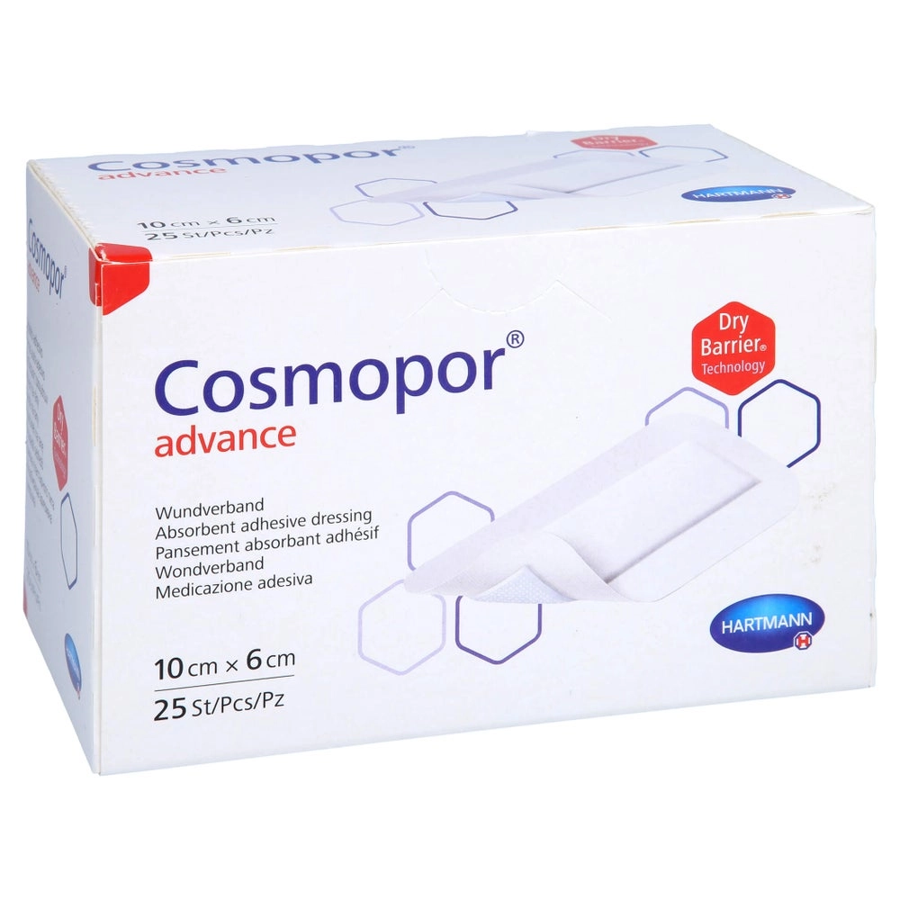 Cosmopor Advance Wundverband 6x10 cm 25 St