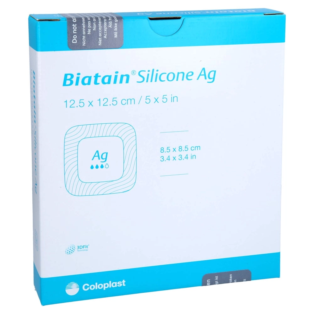 Biatain Silicone Ag Schaumverband 12,5x1 5 St