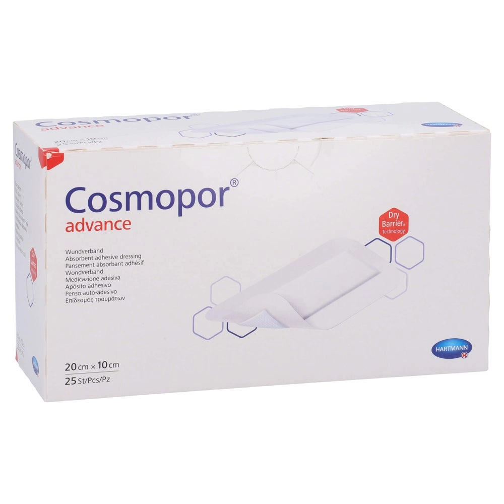 Cosmopor Advance Wundverband 10x20 cm 25 St