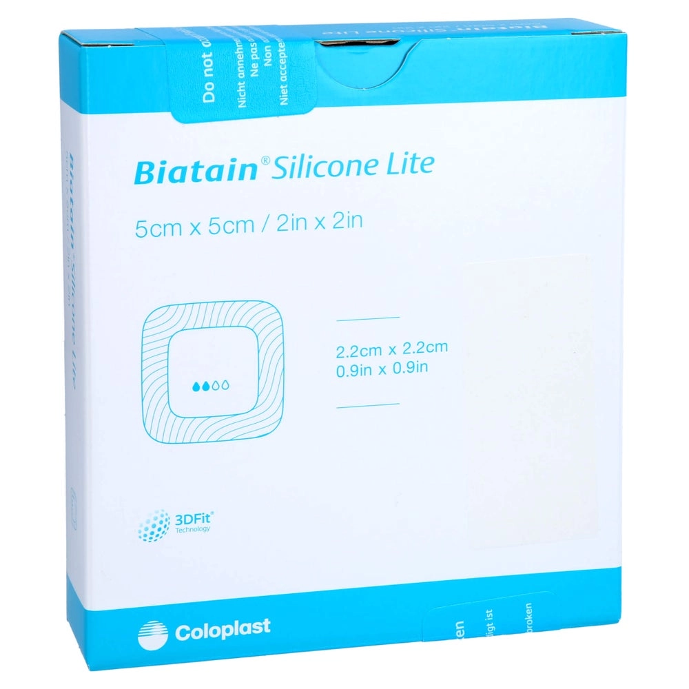 Biatain Silicone Lite Schaumverband 5x5 5 St